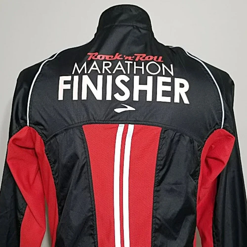 Brooks Running Jacket New Orleans Rock N Roll Marathon Finisher 2016 Unisex Sz S